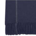 Navy Windowpane Cashmere Throw