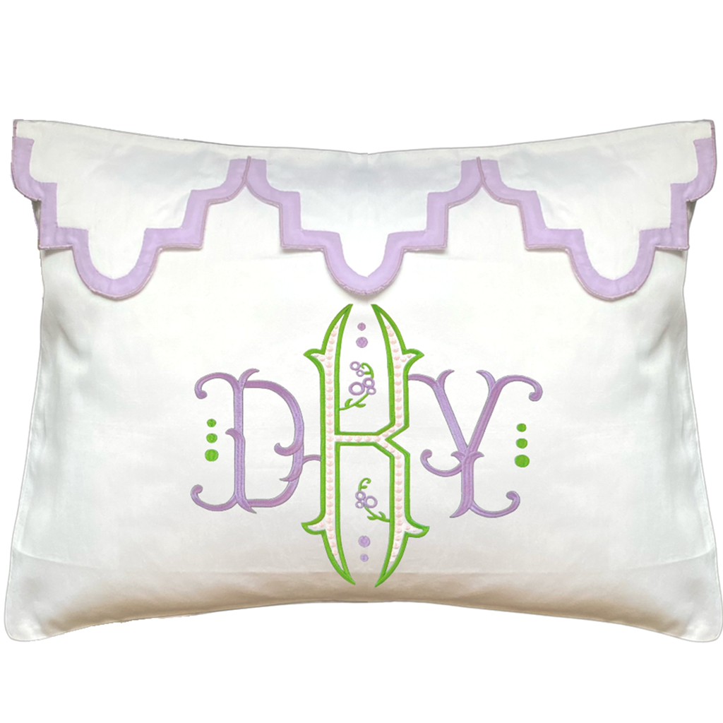 Wisteria Morocco Boudoir Pillow