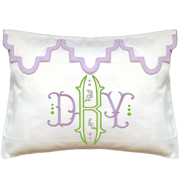 Wisteria Morocco Boudoir Pillow