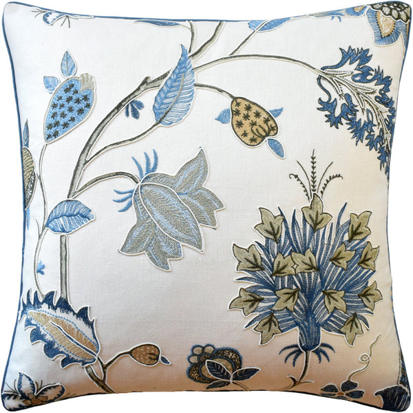 Bakers Indienne Soft Blue Pillow