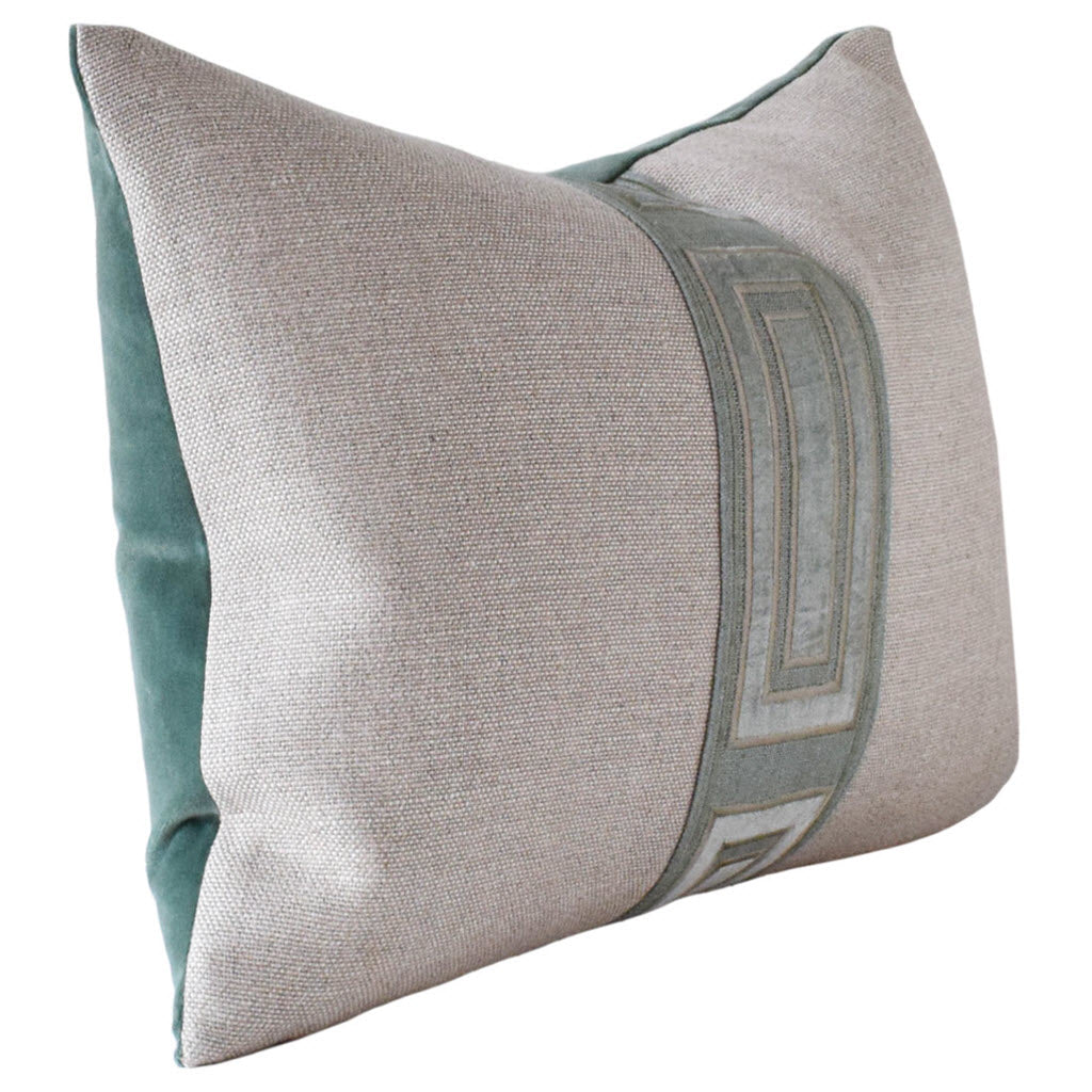 Giorgio Linen Ingot Tape Rain Pillow