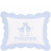 Baby Blue Flange Scallop Boudoir Pillow