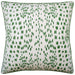 Les Touches Green Pillow