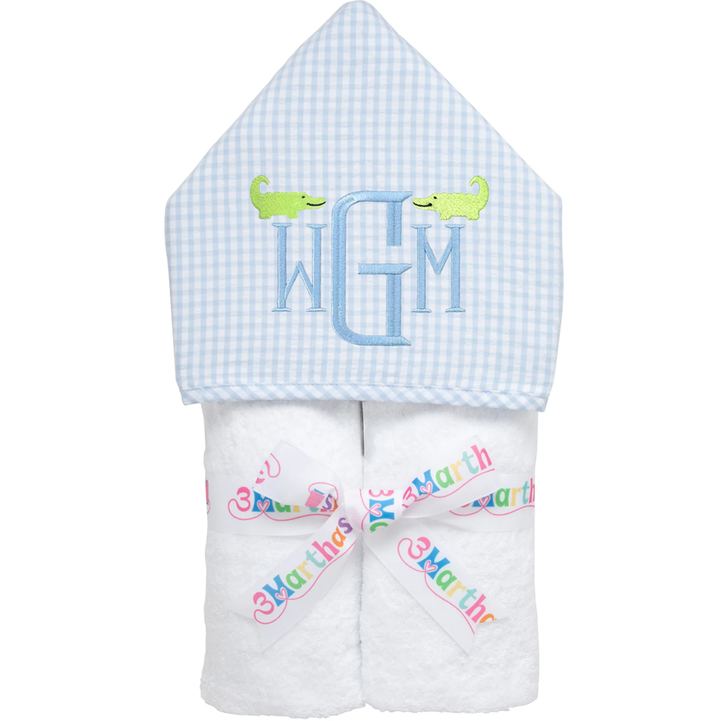 Blue Check Everyday Towel