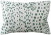 Les Touches Green Pillow