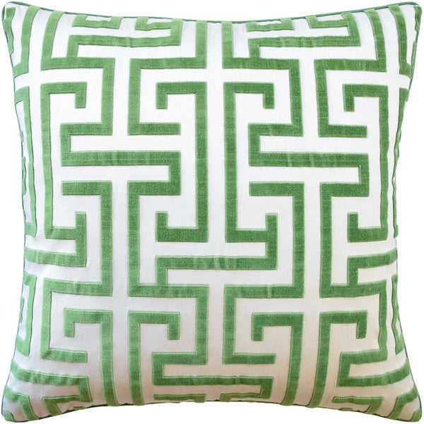 Ming Trail Green Pillow