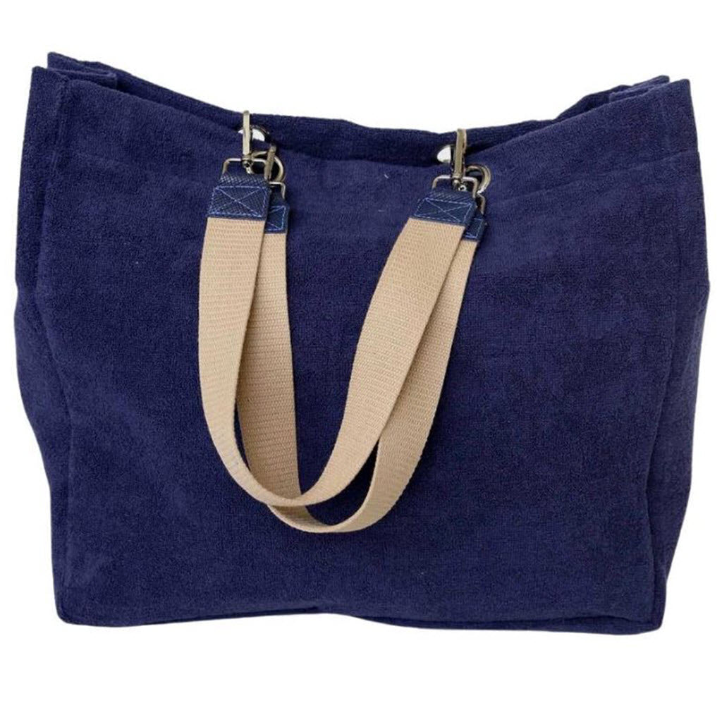 Navy Terry Tote