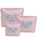 Pink Seersucker Stacking Set