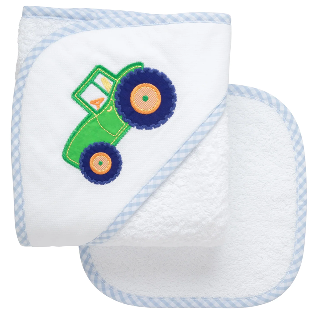 Farmer Fun Hooded Towel
