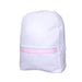 Medium Light Pink Seersucker Backpack