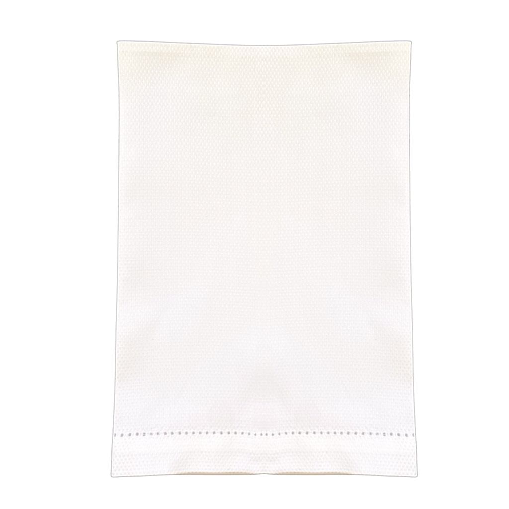 White Diamond Huck Towel