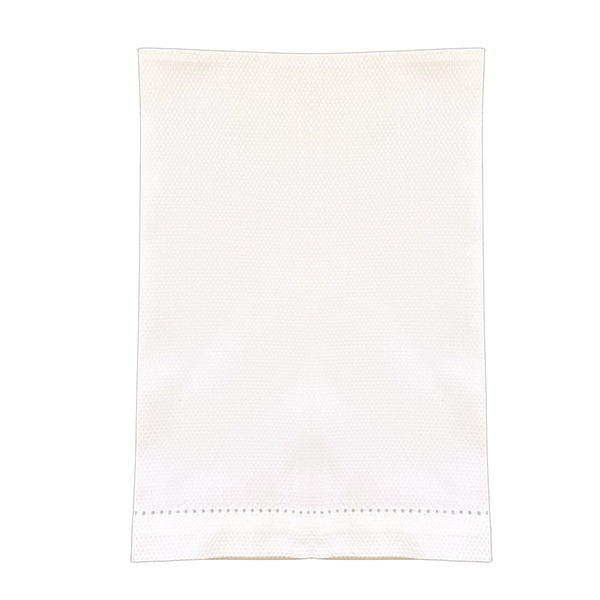 White Diamond Huck Towel