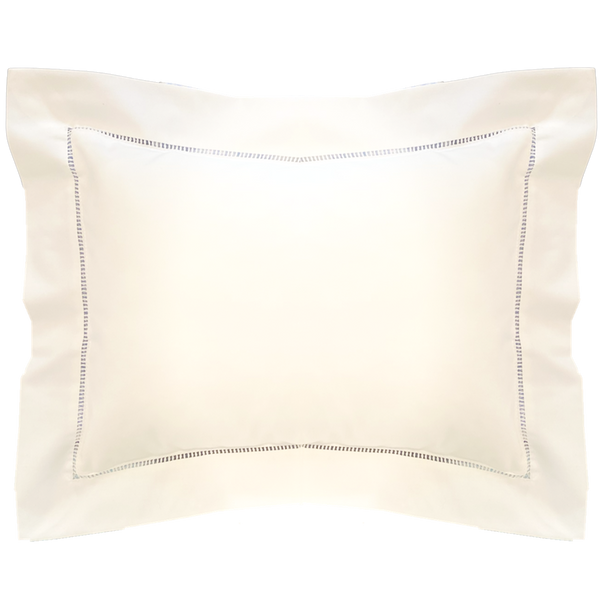 White Hemstitch Boudoir Pillow