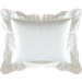 Pink Micropipe Scallop Boudoir Pillow