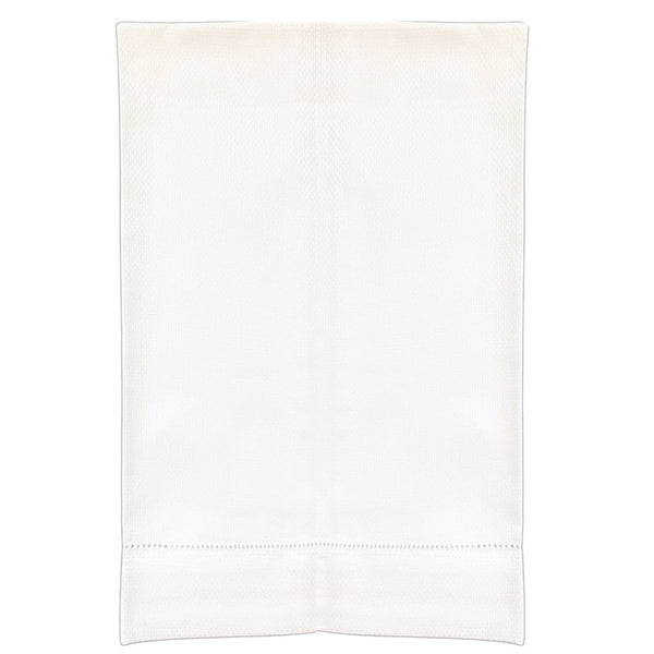 Bar Size White Diamond Huck Towel
