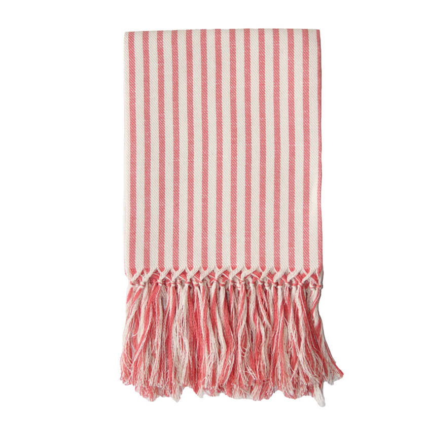 Antique Pink Mirto Fringe Hand Towel – HempsteadThread