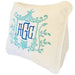 White Pique Wedge Pillow