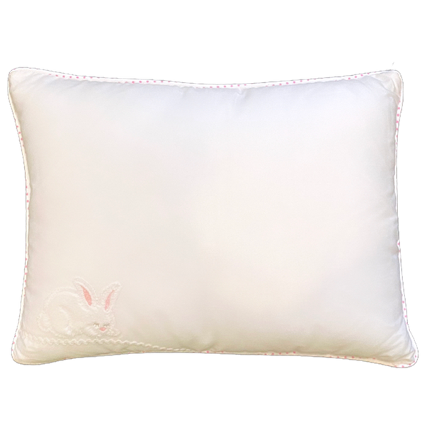 Pink Bunny Boudoir Pillow